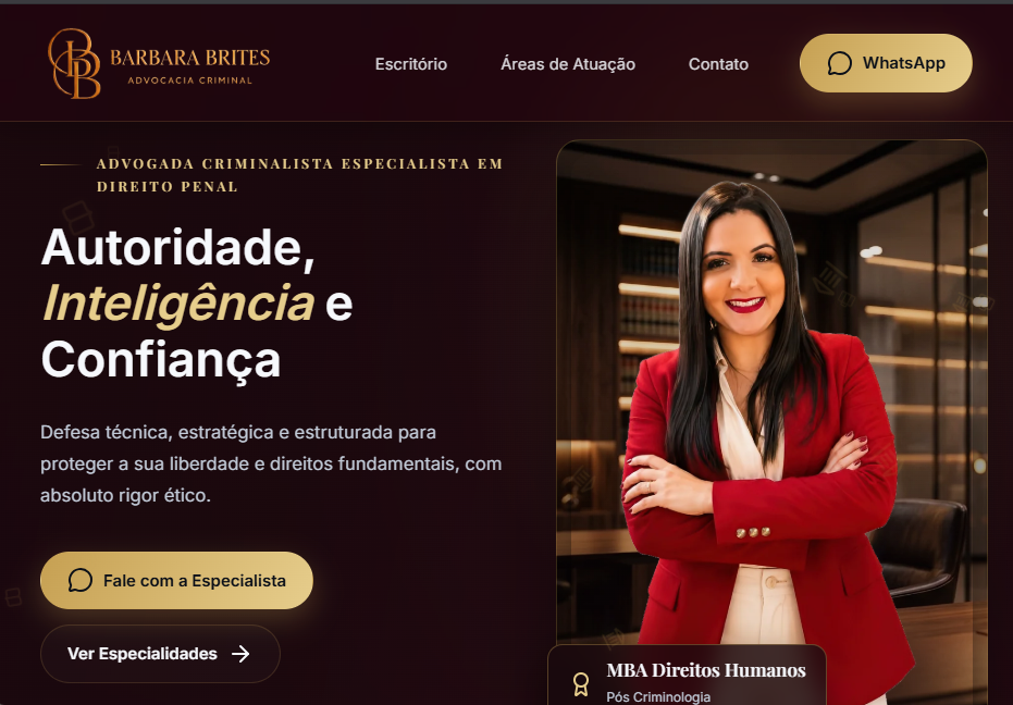 Bárbara Brites Advocacia Criminal
